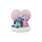 DISNEY Figurine Disney Stitch et Angel coeur lumineux