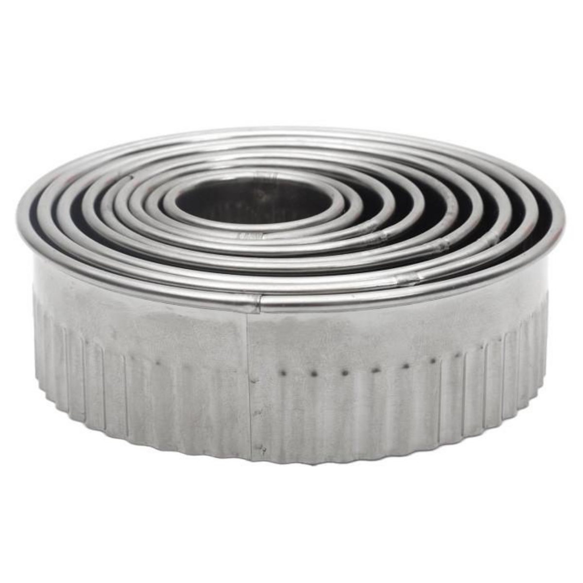 Paris Prix Lot de 9 Emporte-Pièces  Mamie Lily  9cm Argent