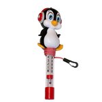 KERLIS Thermomètre piscine pingouin h 30cm