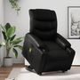 Voir la diapositive 1 : VIDAXL Fauteuil inclinable de massage electrique noir similicuir