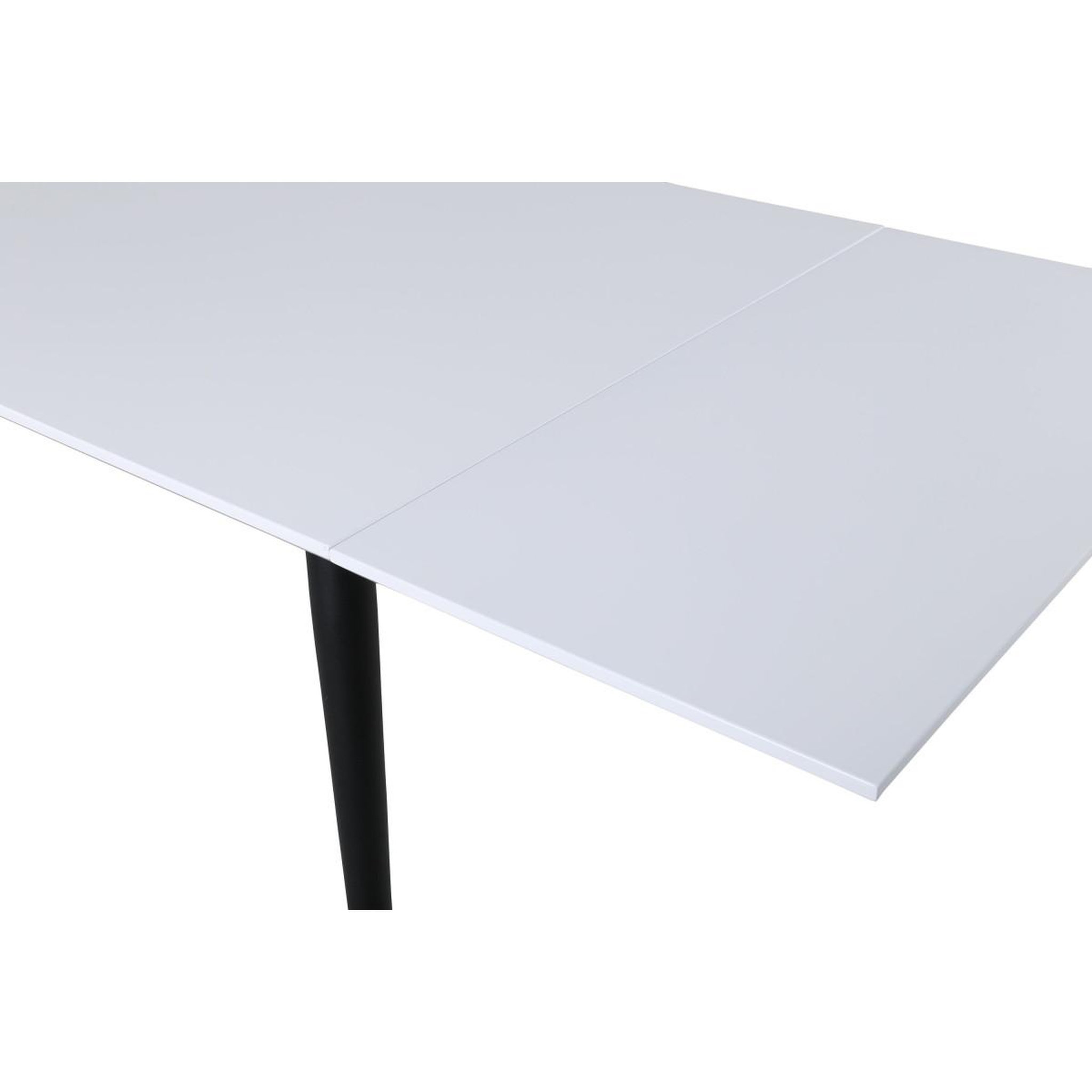 Voir la diapositive 3 : Paris Prix Table à manger extensible  jimmy  195-285cm blanc