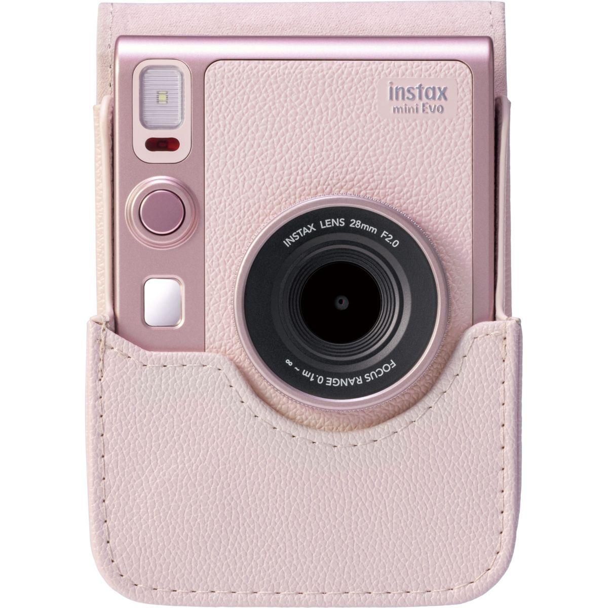 FUJIFILM Housse Intax mini Evo Rose