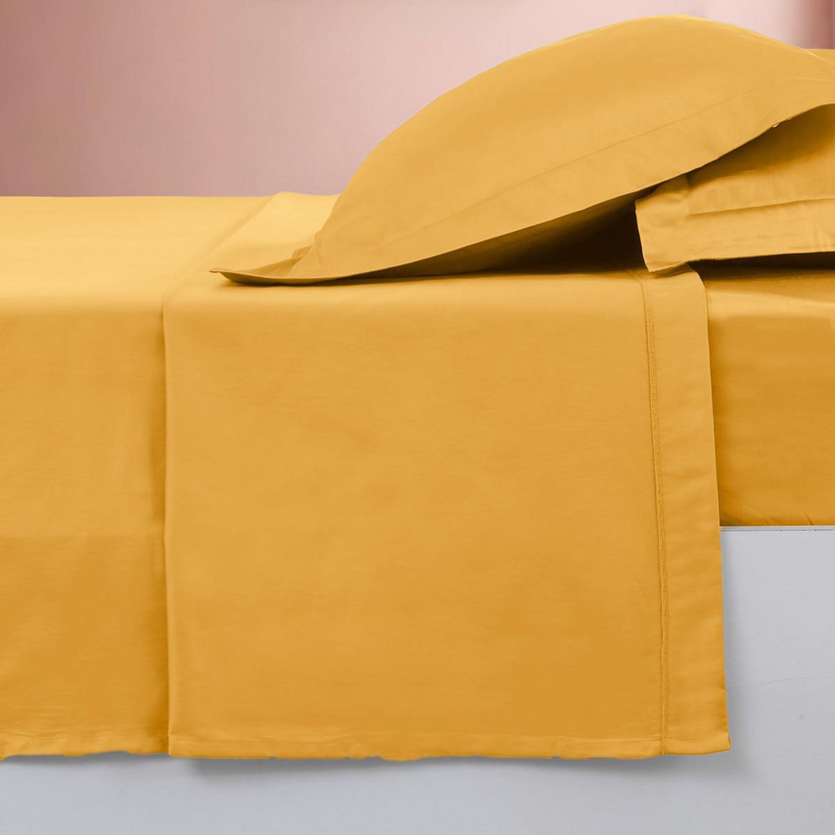 Sensei Maison Drap plat en percale de coton SOFT PERCALE