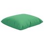 Voir la diapositive 5 : VIDAXL Coussins de canape lot de 4 vert 50x50 cm tissu