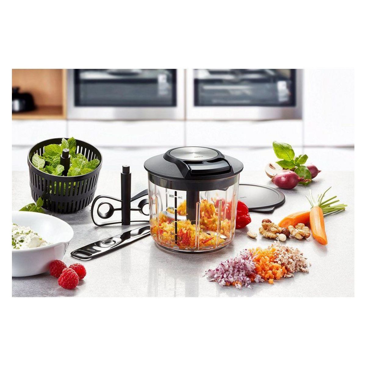 GEFU Hachoir multifonctions noir - 13600