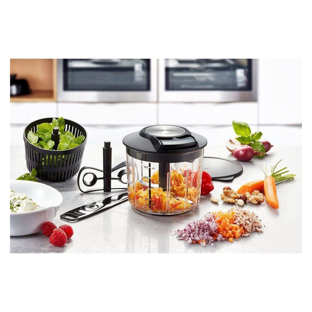 GEFU Hachoir multifonctions noir - 13600