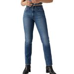 Levi's Jean 501  Femme Levi's Med Indigo   W24. Coloris disponibles : Bleu