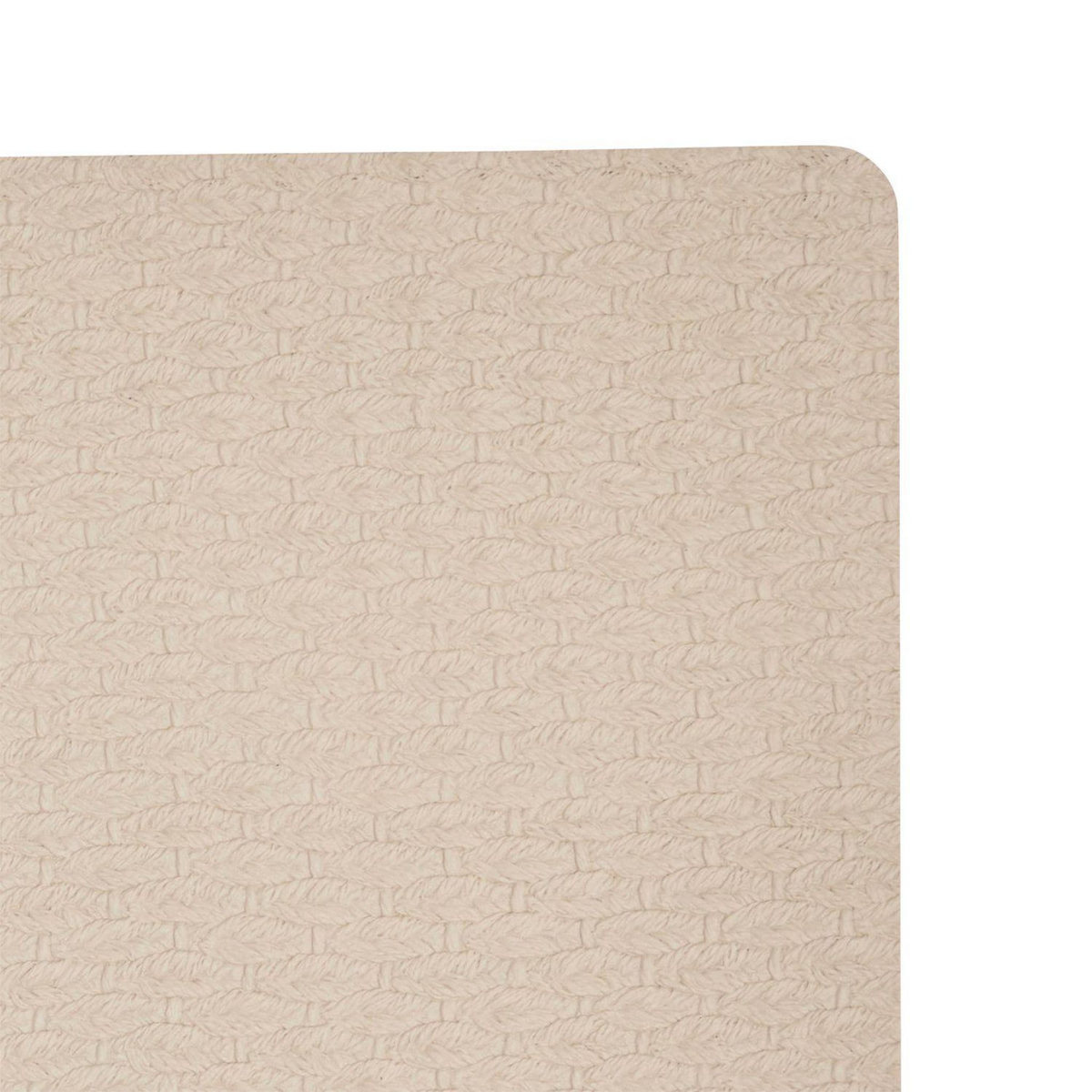 ATMOSPHERA Lot de 6 sets de table effet tressé ELY - 49 x 33 cm - Beige