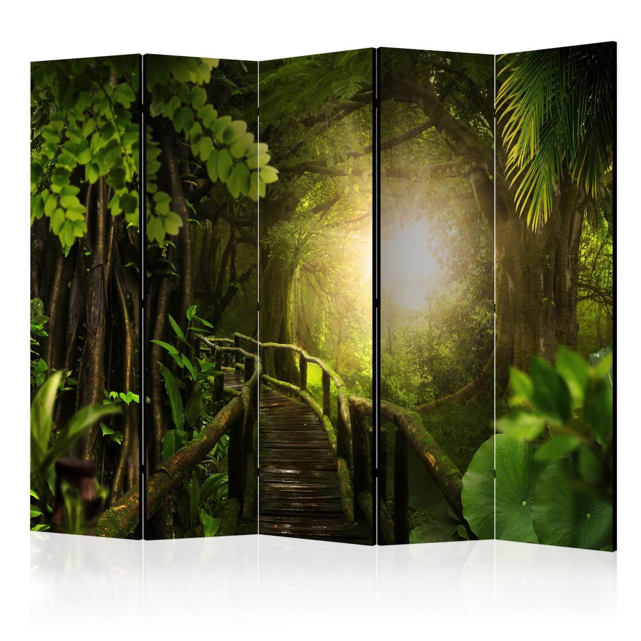 Paris Prix Paravent 5 volets  heart of forest  172x225cm