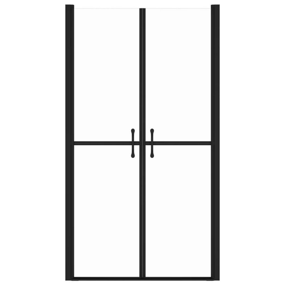 VIDAXL Porte de douche ESG transparent (73-76)x190 cm