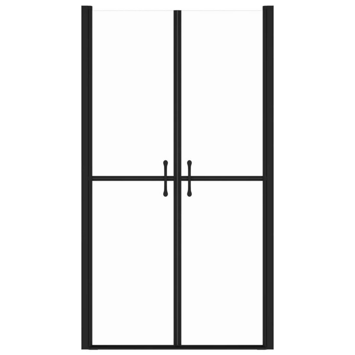 VIDAXL Porte de douche ESG transparent (73-76)x190 cm