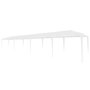 Voir la diapositive 1 : VIDAXL Tente de reception 3x12 m PE Blanc
