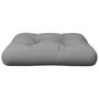 Voir la diapositive 4 : VIDAXL Coussin de palette gris 60x60x12 cm tissu