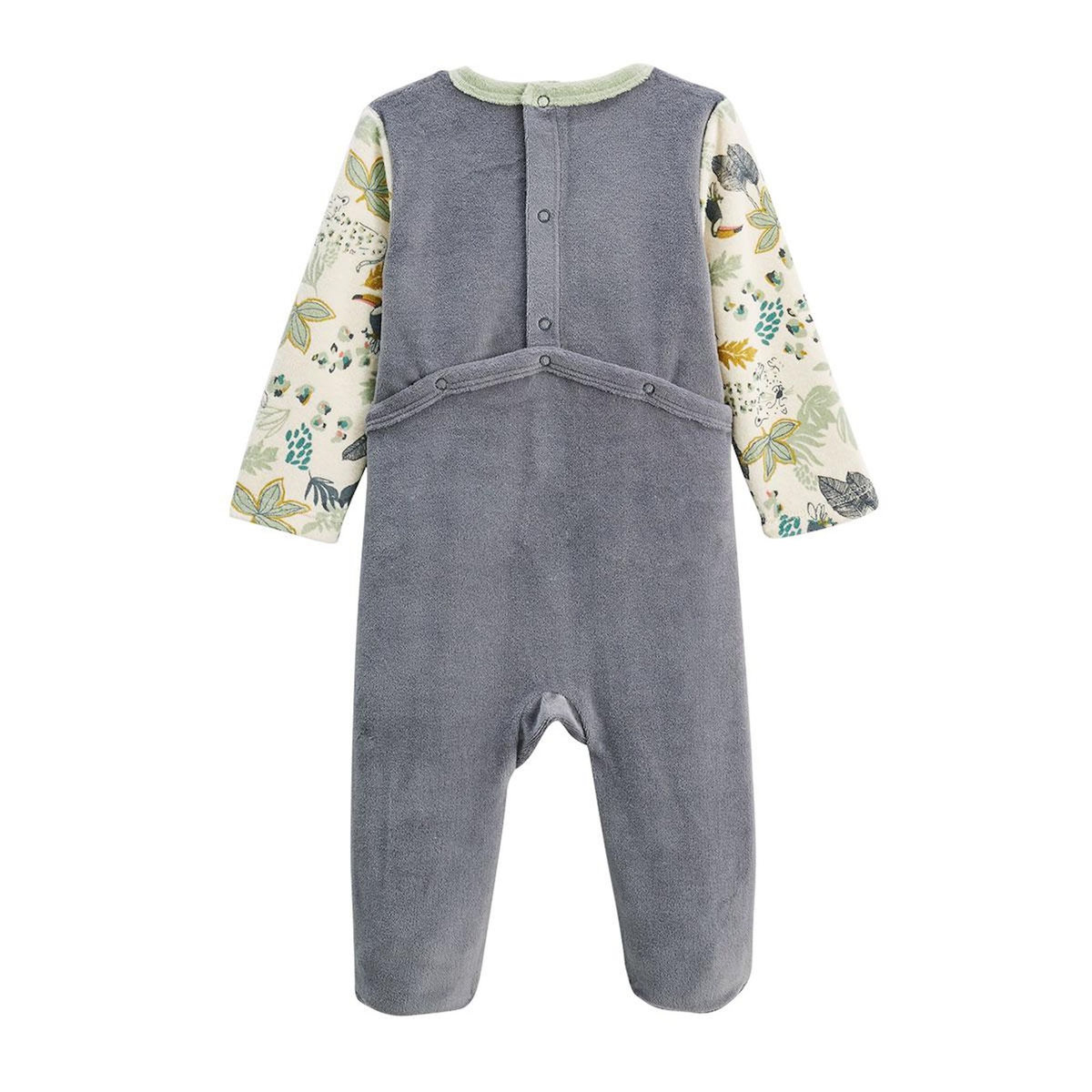 Petit Béguin Lot de 2 pyjamas bébé en velours Boavista