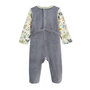 Voir la diapositive 5 : Petit Béguin Lot de 2 pyjamas bébé en velours Boavista