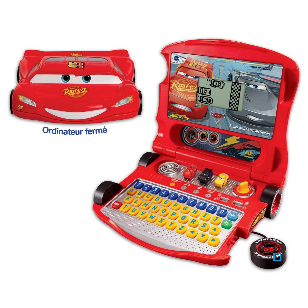 VTECH Super ordi Flash Mcqueen - Cars 3 - Disney