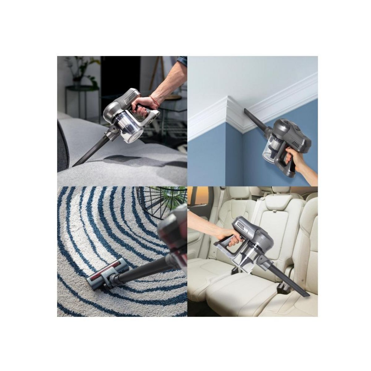 Kitchen move Aspirateur balai sans fil 2en1 rechargeable 22.2v - bat-h20b