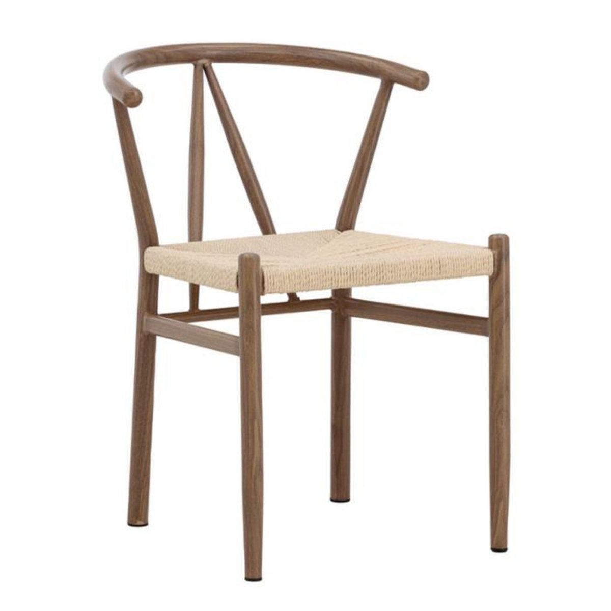 Paris Prix Chaise en Rotin  Alfons  72cm Marron