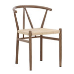 Paris Prix Chaise en Rotin  Alfons  72cm Marron