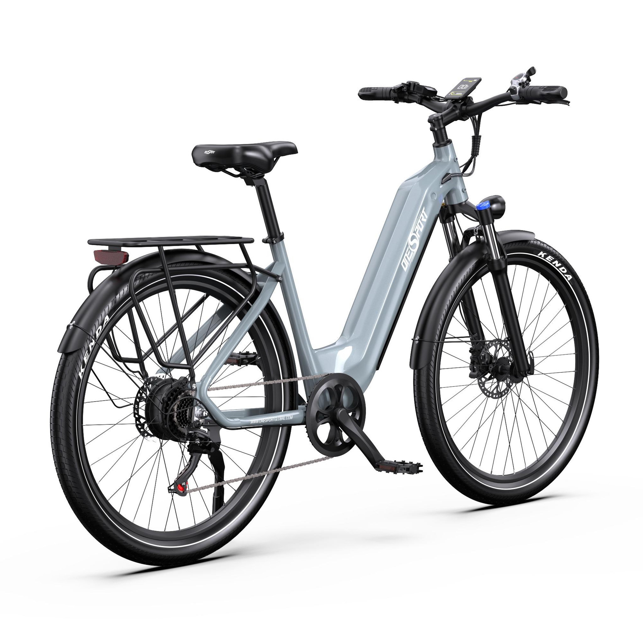 Voir la diapositive 3 : ONESPORT Vélo électrique urbain OneSport OT05 27,5