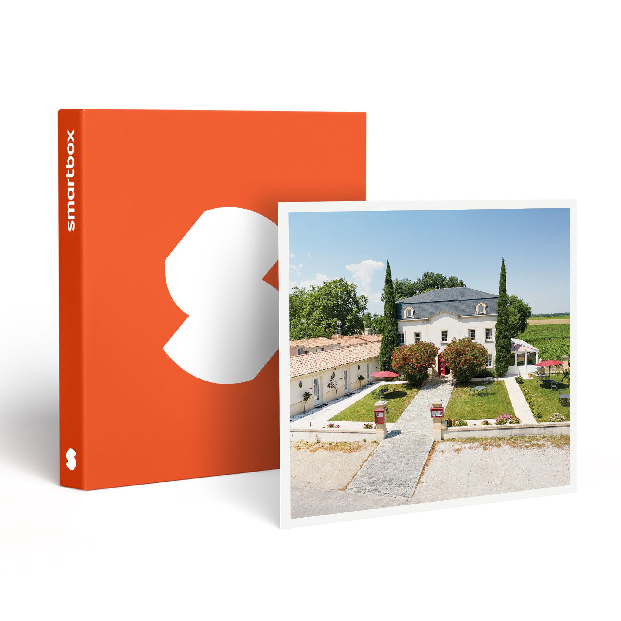 Smartbox 3 jours en hôtel au cœur des vignes près du château margaux - coffret cadeau séjour