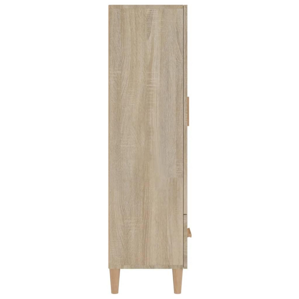 VIDAXL Buffet haut Chene sonoma 70x31x115 cm Bois d'ingenierie