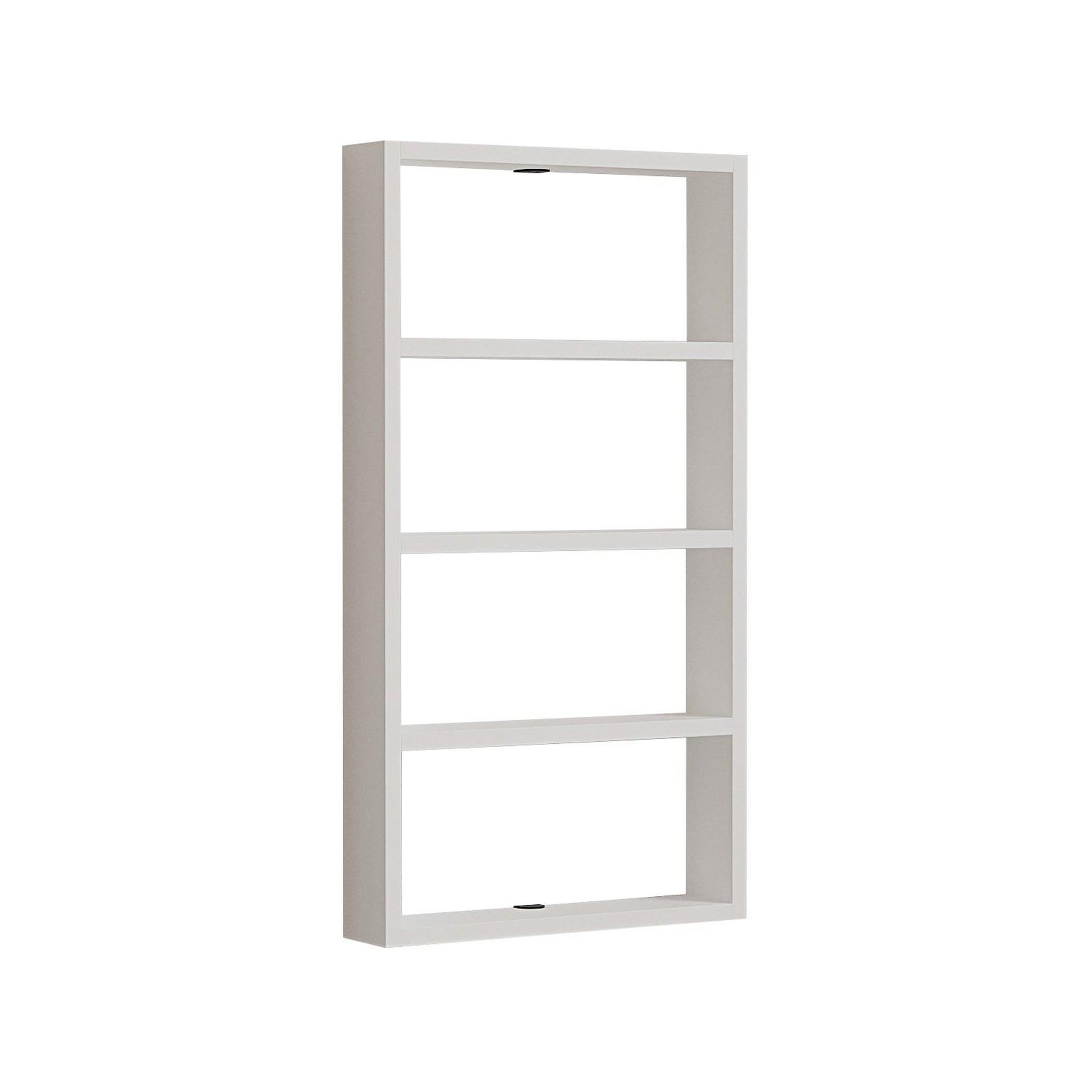 Habitat et Jardin Étagère murale en bois  quatro  - 43 x 9 x 80 cm - blanc