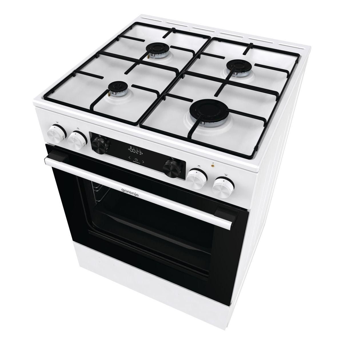 GORENJE Cuisinière gaz GKS6C70WJ