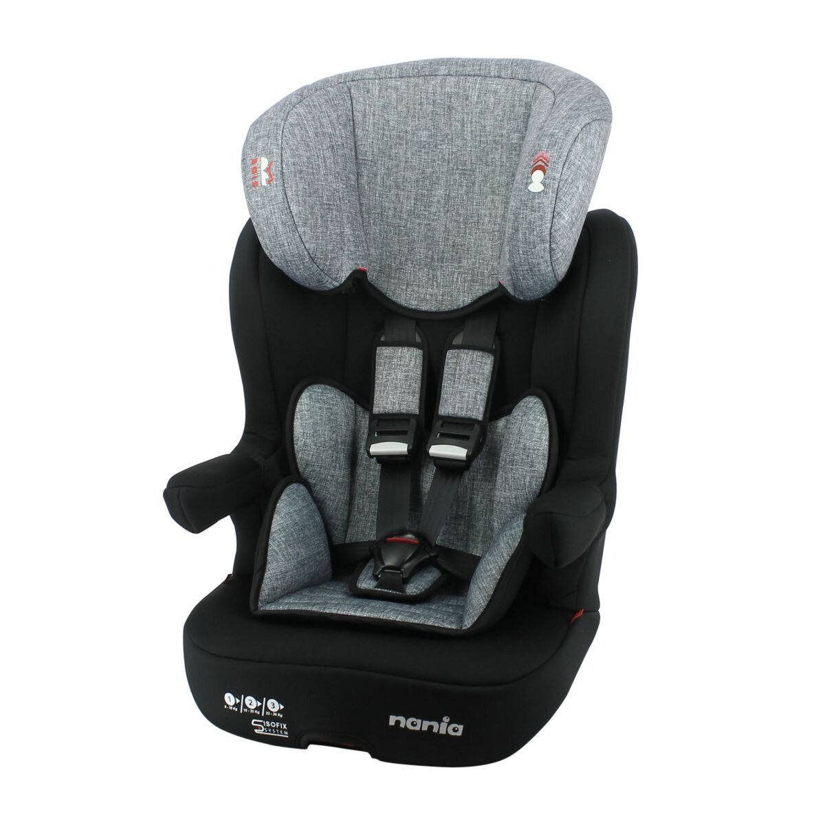 NANIA Si ge auto isofix groupe 1 2 3 IMAX Nania Silver