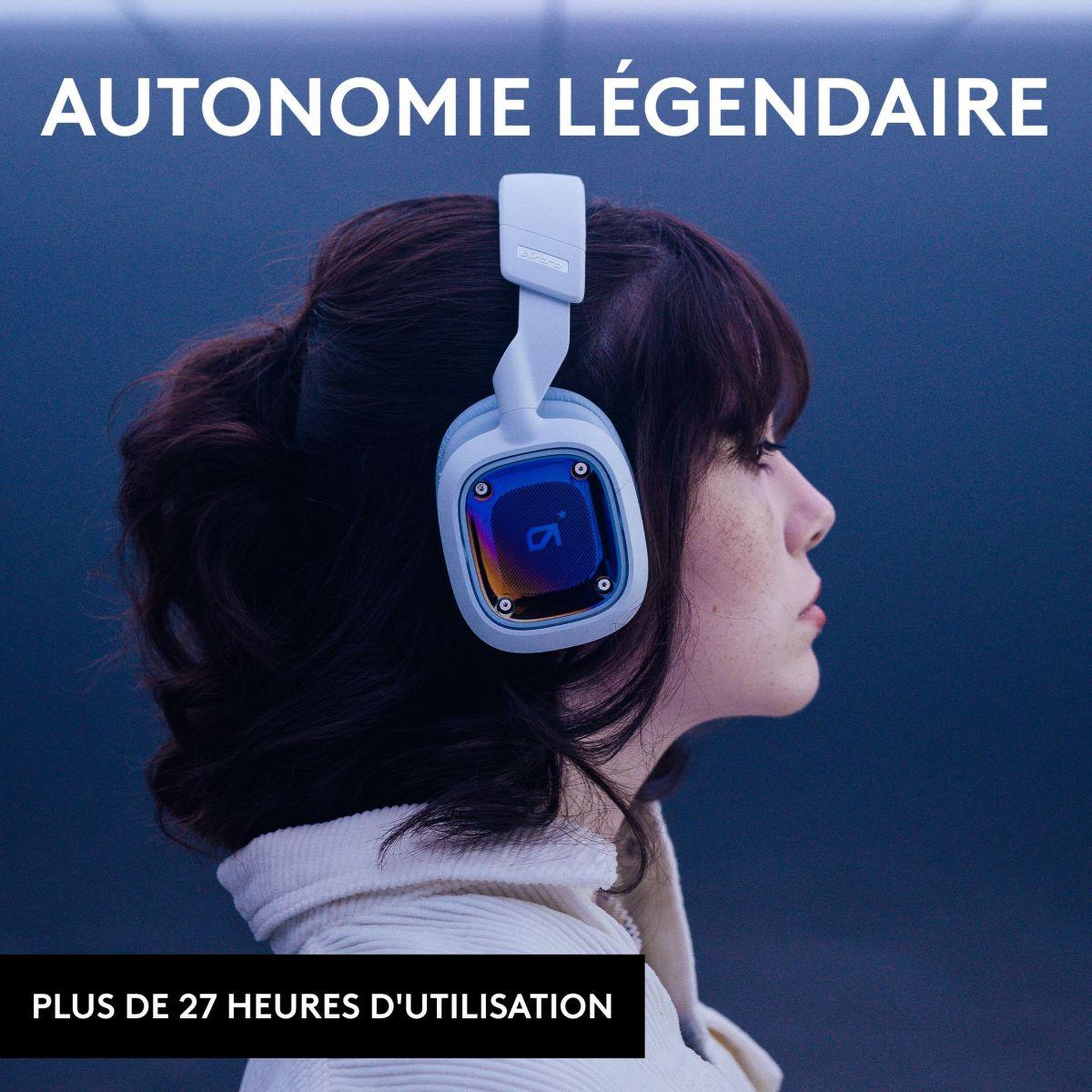 Voir la diapositive 5 : Astro Casque gamer A30 White Purple