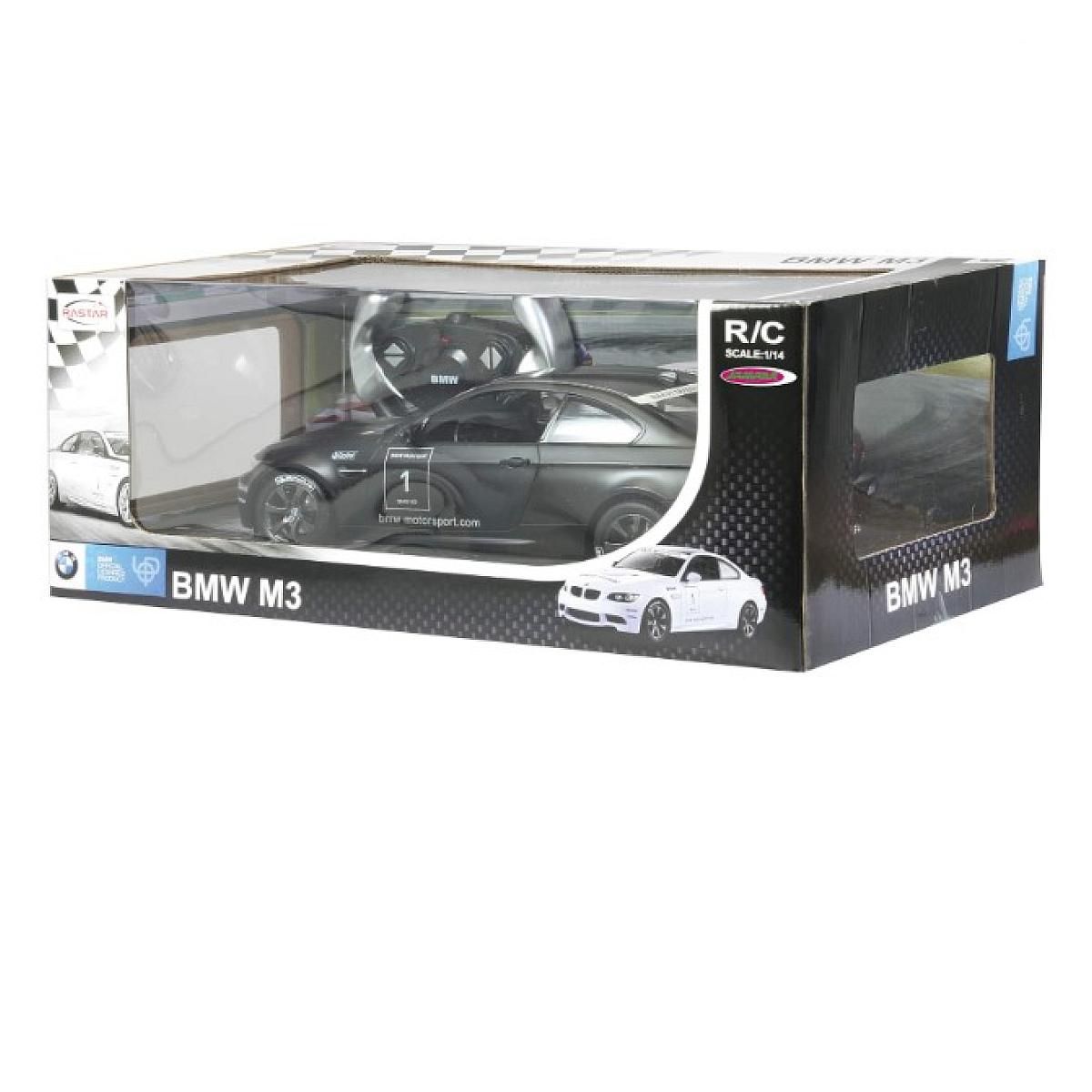 Jamara Voiture télécommandée BMW M3 Sport 1:14 noir 2,4Ghz