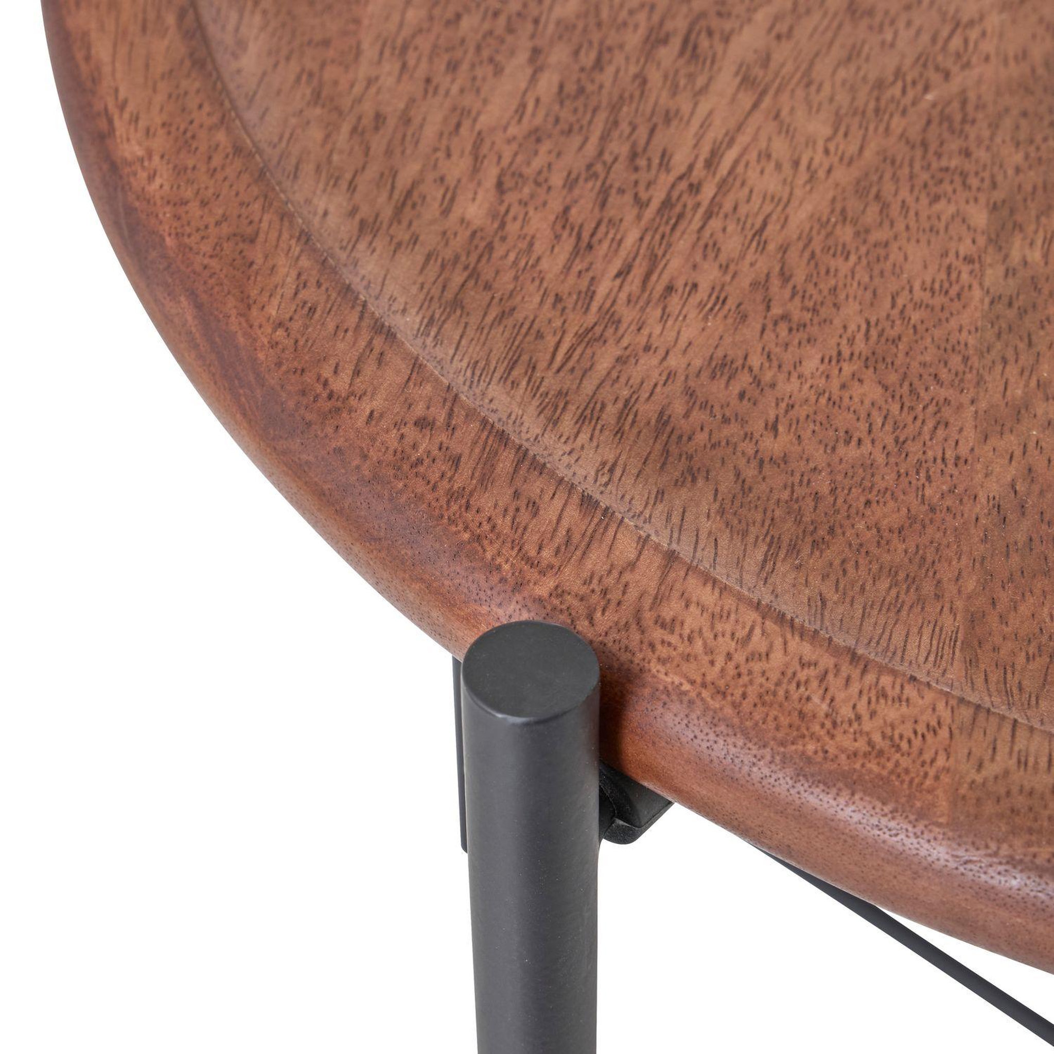 Voir la diapositive 4 : ATMOSPHERA Table à café en manguier mesta - marron