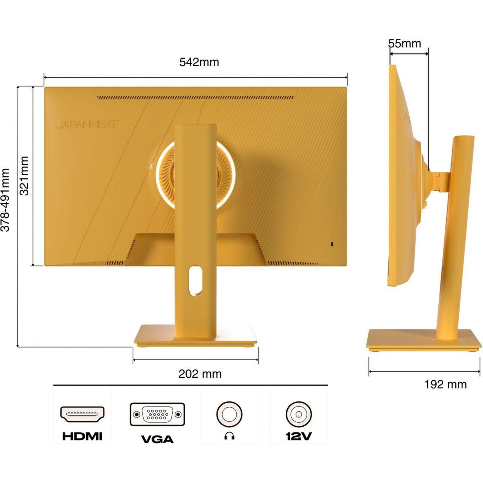Voir la diapositive 4 : JAPANNEXT Ecran pc gamer jn ips238g120f 24  full hd 120hz ips amd freesync