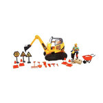 CAT Workforce Excavatrice et Figurine - 18cm