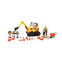 Voir la diapositive 1 : CAT Workforce Excavatrice et Figurine - 18cm