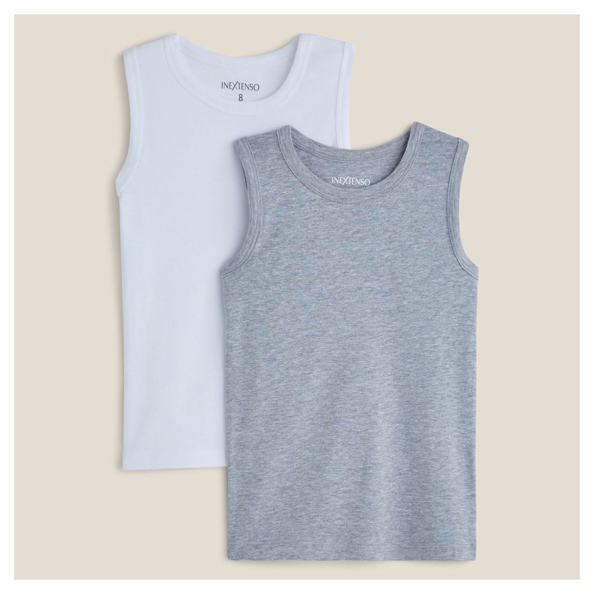 IN EXTENSO Lot de 2 débardeurs garçon