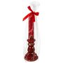 Voir la diapositive 2 : FEERIC LIGHT & CHRISTMAS Bougie Chandelle  Colorama  20cm Rouge