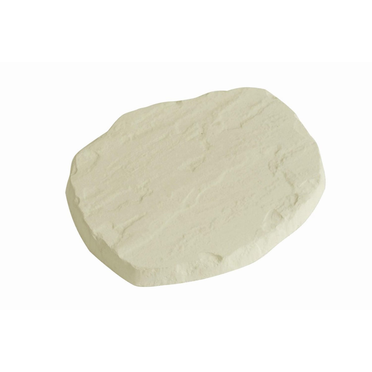 CENTRALE BRICO Pas japonais Fleur en béton sable, L.38 x l.32 x Ep.3.5 cm