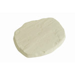 CENTRALE BRICO Pas japonais Fleur en béton sable, L.38 x l.32 x Ep.3.5 cm