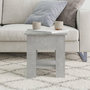 Voir la diapositive 3 : VIDAXL Table basse gris beton 40x40x42 cm bois d'ingenierie