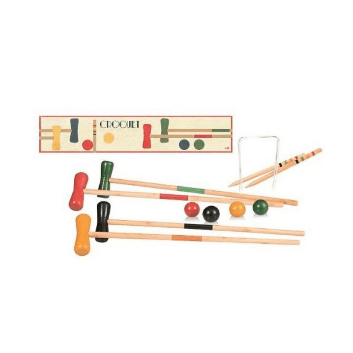 EGMONT TOYS Croquet Bois vintage