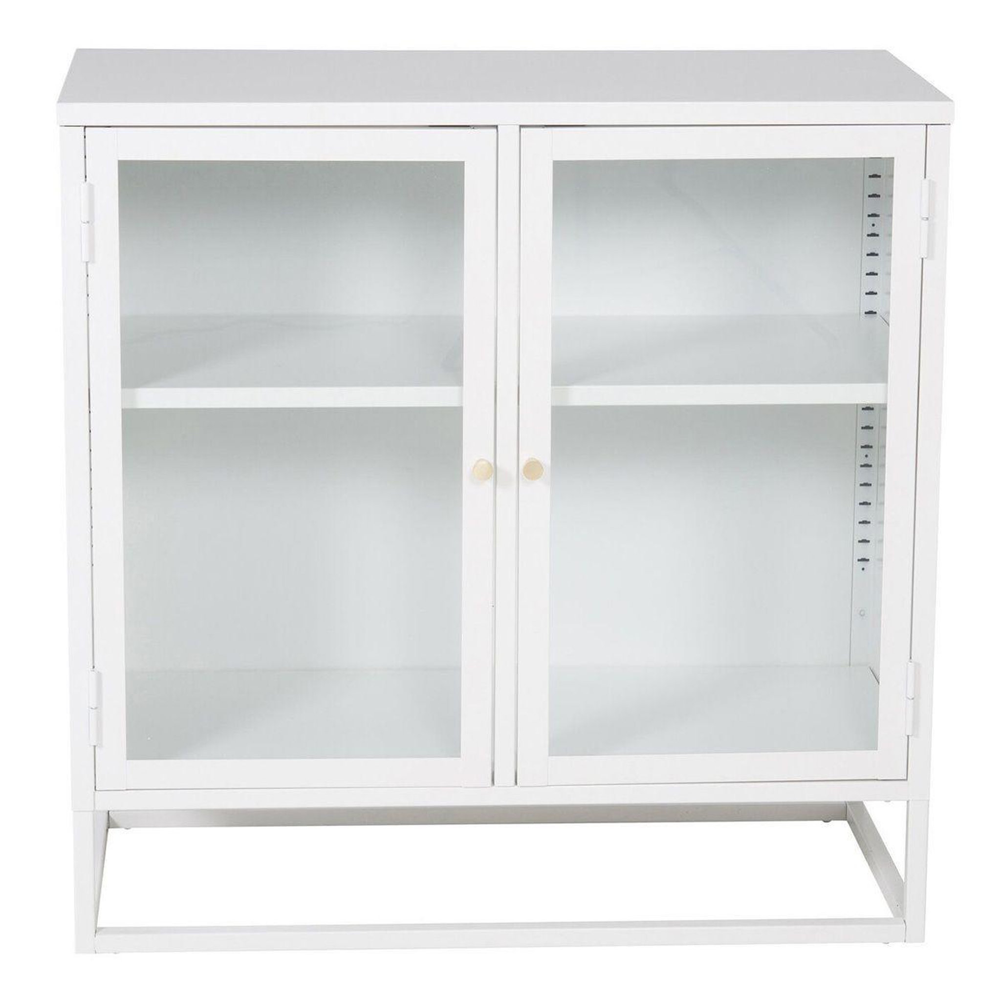 Paris Prix Vitrine 2 portes  bakal  85cm blanc