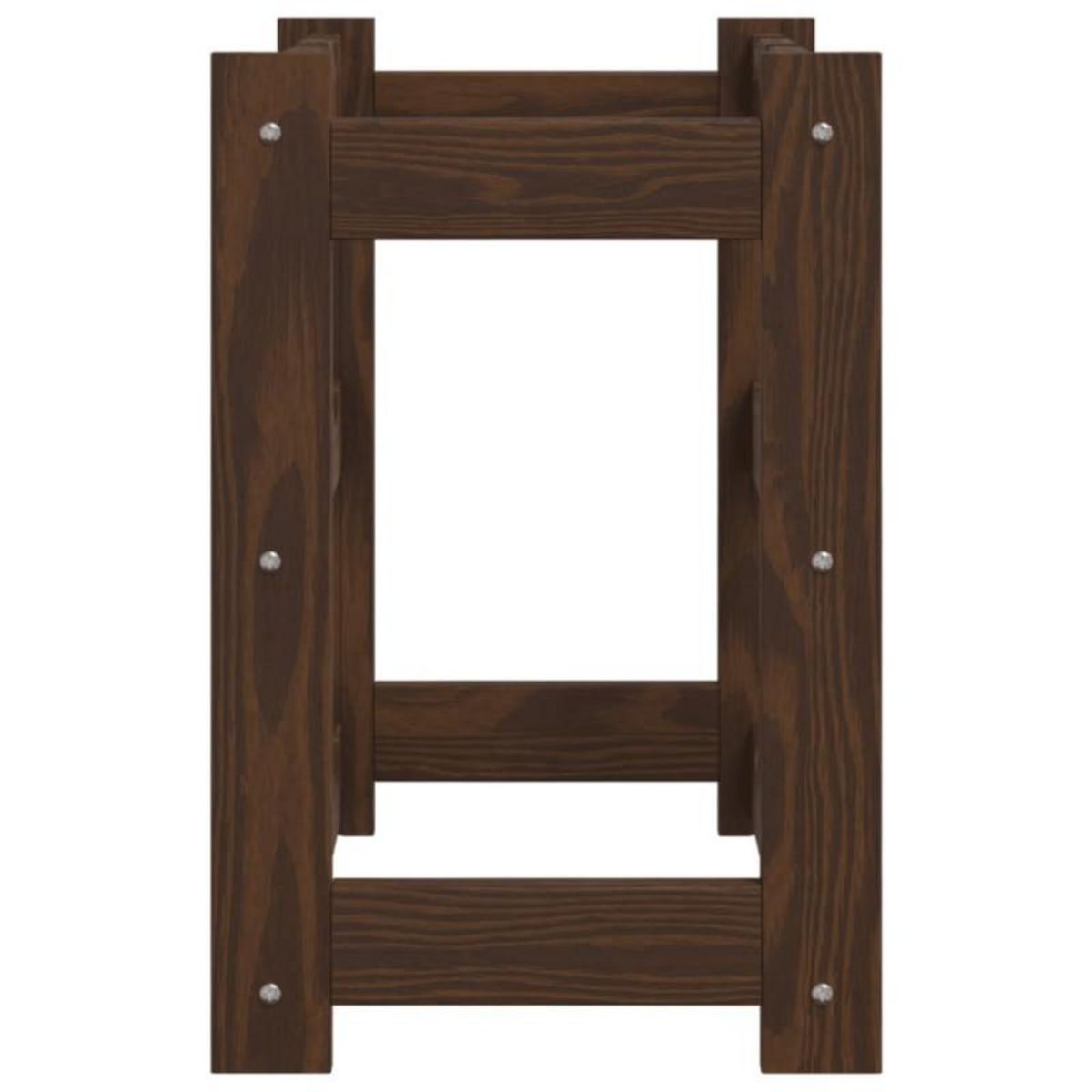 VIDAXL Casier à bouteilles pour 12 bouteilles marron bois pin solide