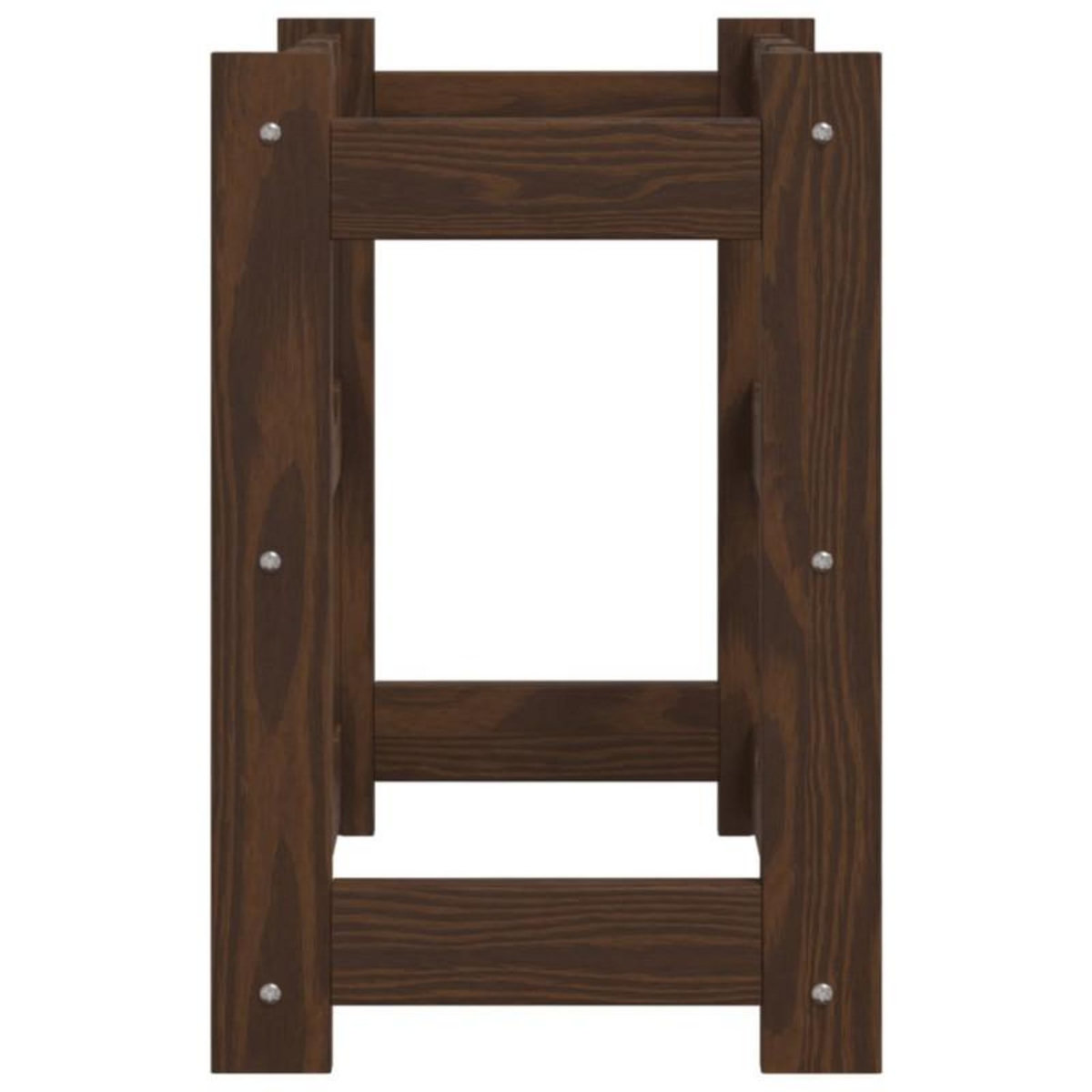 VIDAXL Casier à bouteilles pour 12 bouteilles marron bois pin solide