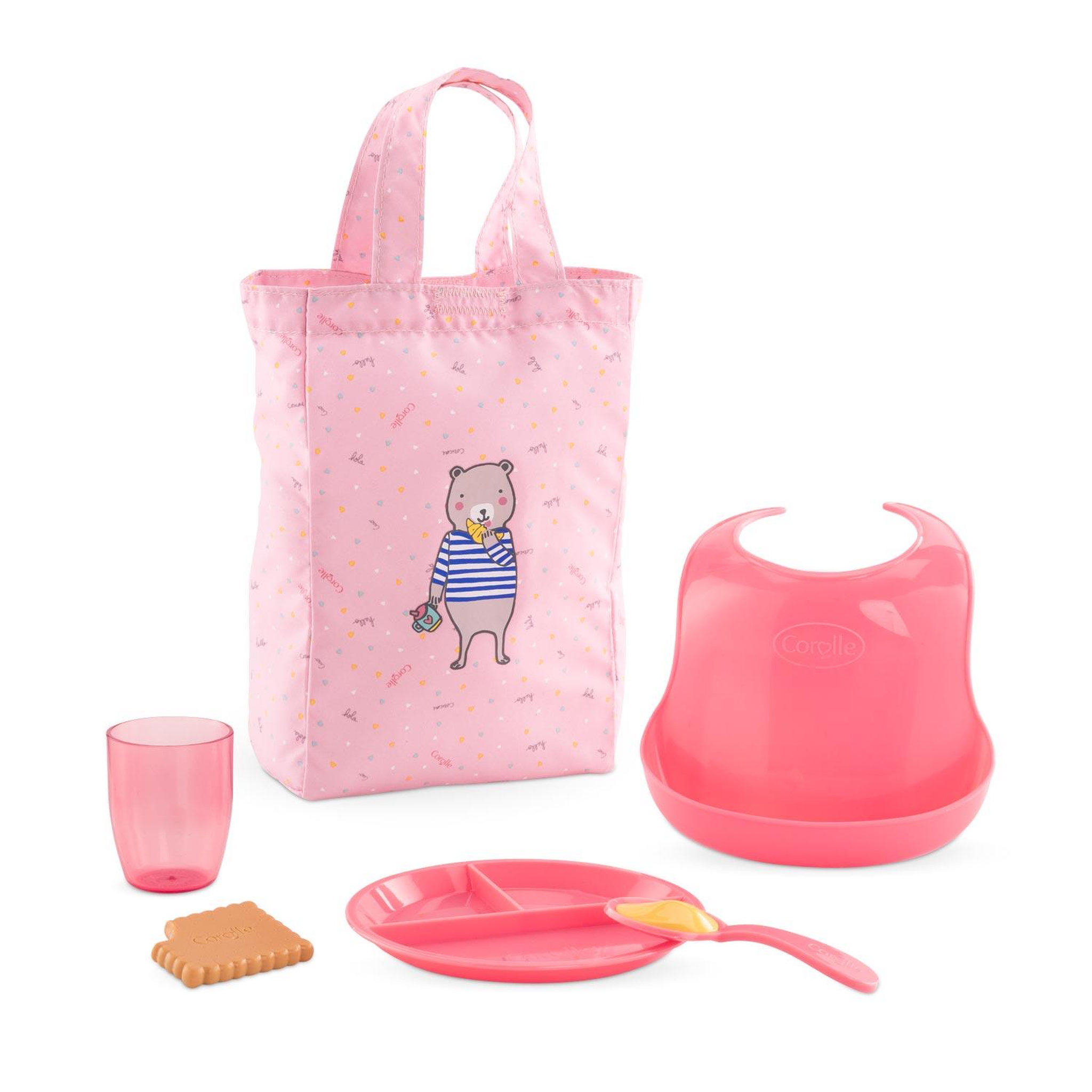 Corolle Coffret Repas pour poupon 36 à 42 cm - sac