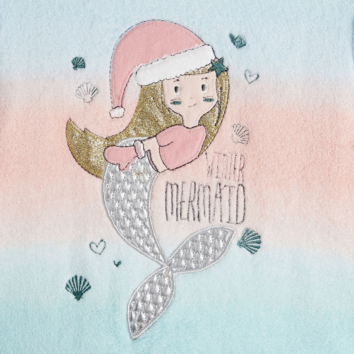 INEXTENSO Ensemble pyjama sirène fille + plaid 