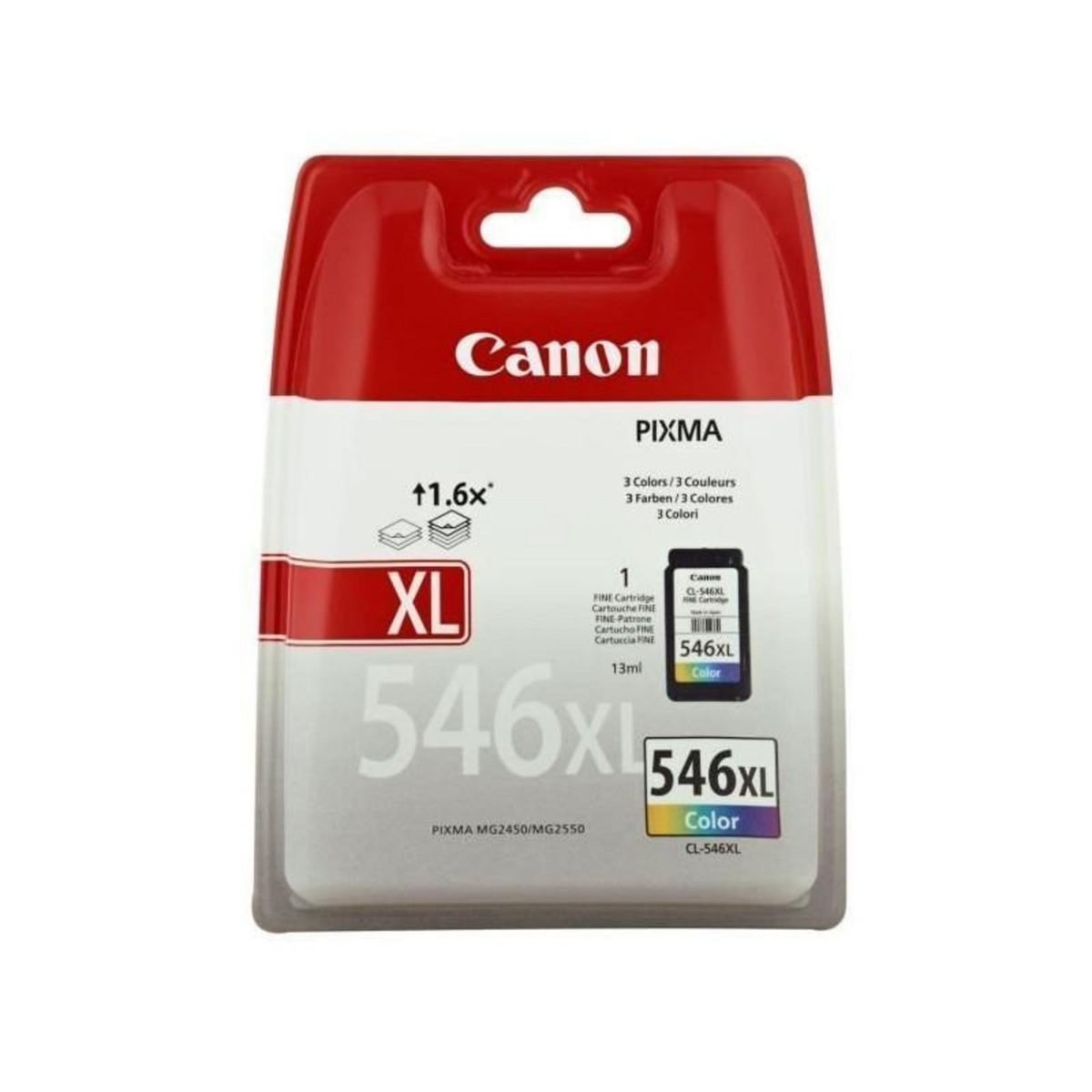 Canon CANON Cartouche dencre a Haut rendement CL-546XL - Couleur