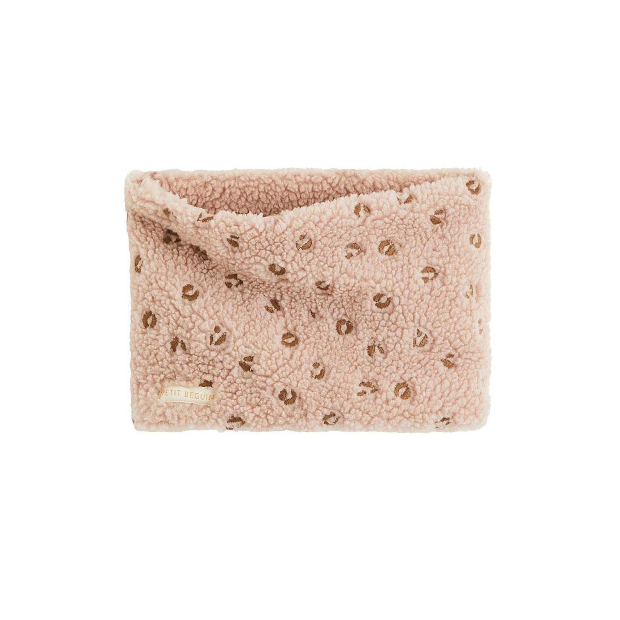 PETIT BEGUIN Cache cou enfant Adele. Coloris disponibles : Rose