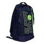 Voir la diapositive 3 : SUPERDRY Sac à dos 1 compartiment noir et vert