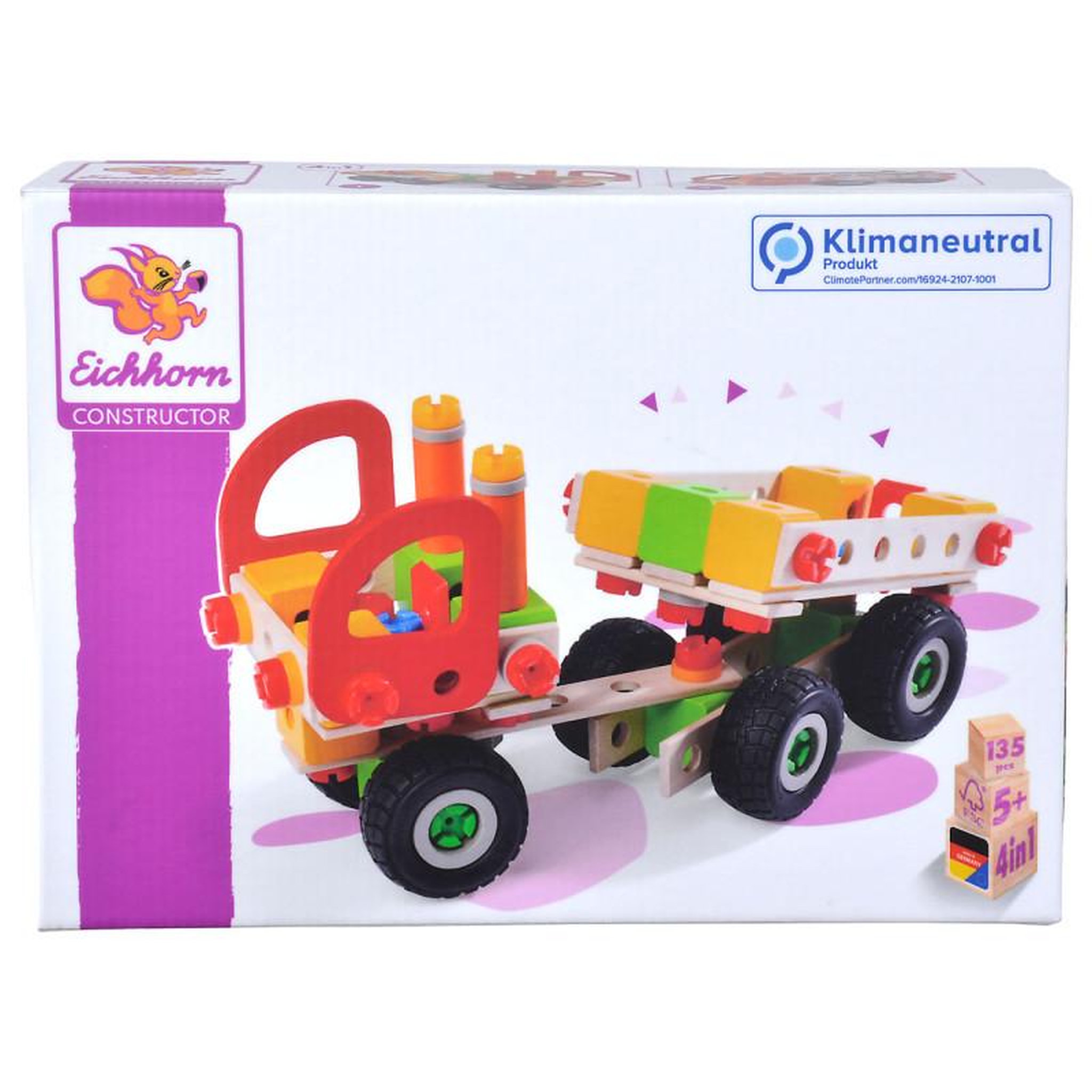 Voir la diapositive 2 : Eichhorn Eichhorn Constructor Truck, 135dlg. 100039200